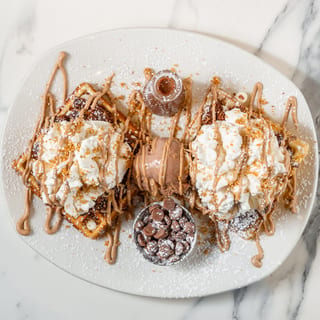 Milky Hazelnut Waffle