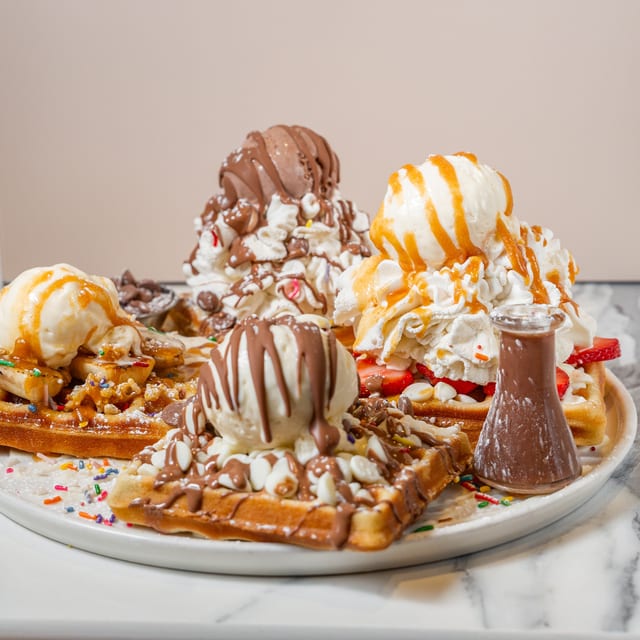 Create Your Own Waffle Celebration.
